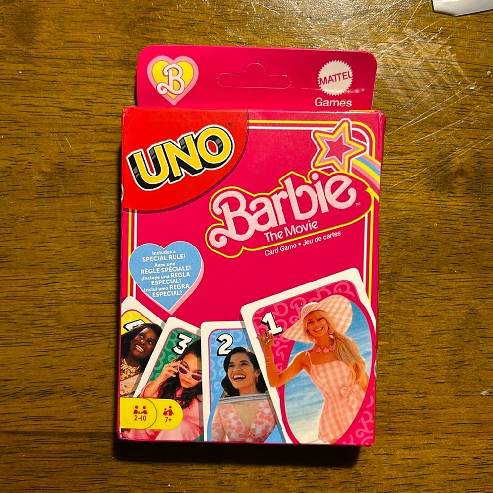 Barbie UNO Cards